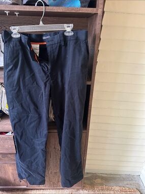 Dockers Black Chinos with Orange Trim